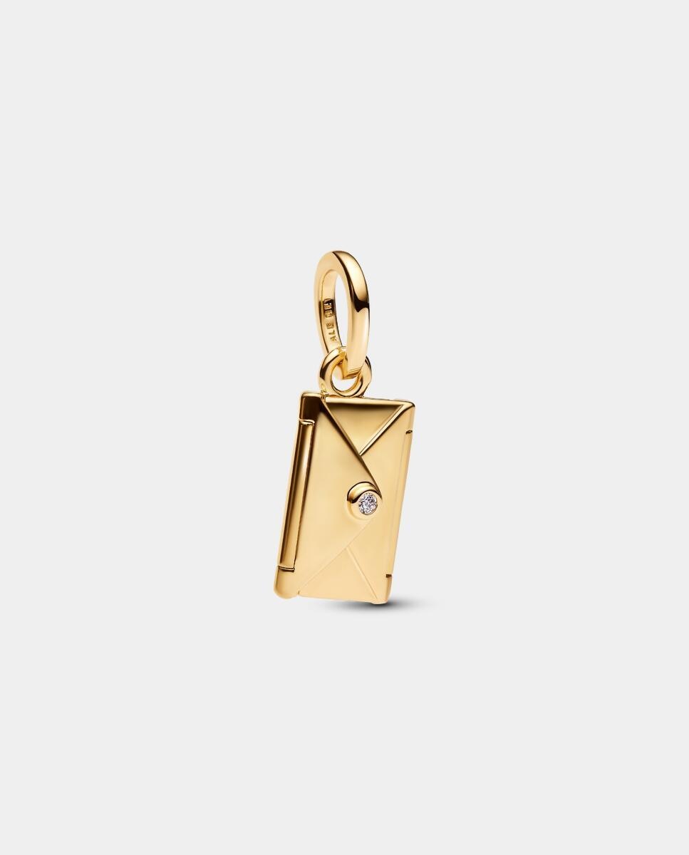 Imagen 1 de Charm colgante sobre grabable que se abre - PANDORA - Blanco Blanco