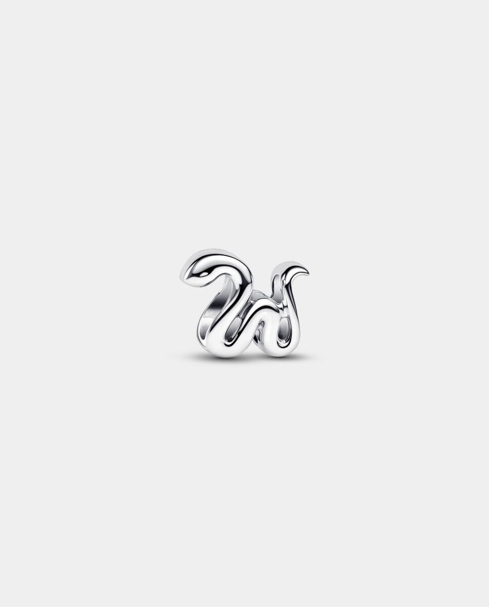 Imagen 3 de Charm en plata de ley mini serpiente - PANDORA - Plateado Plateado
