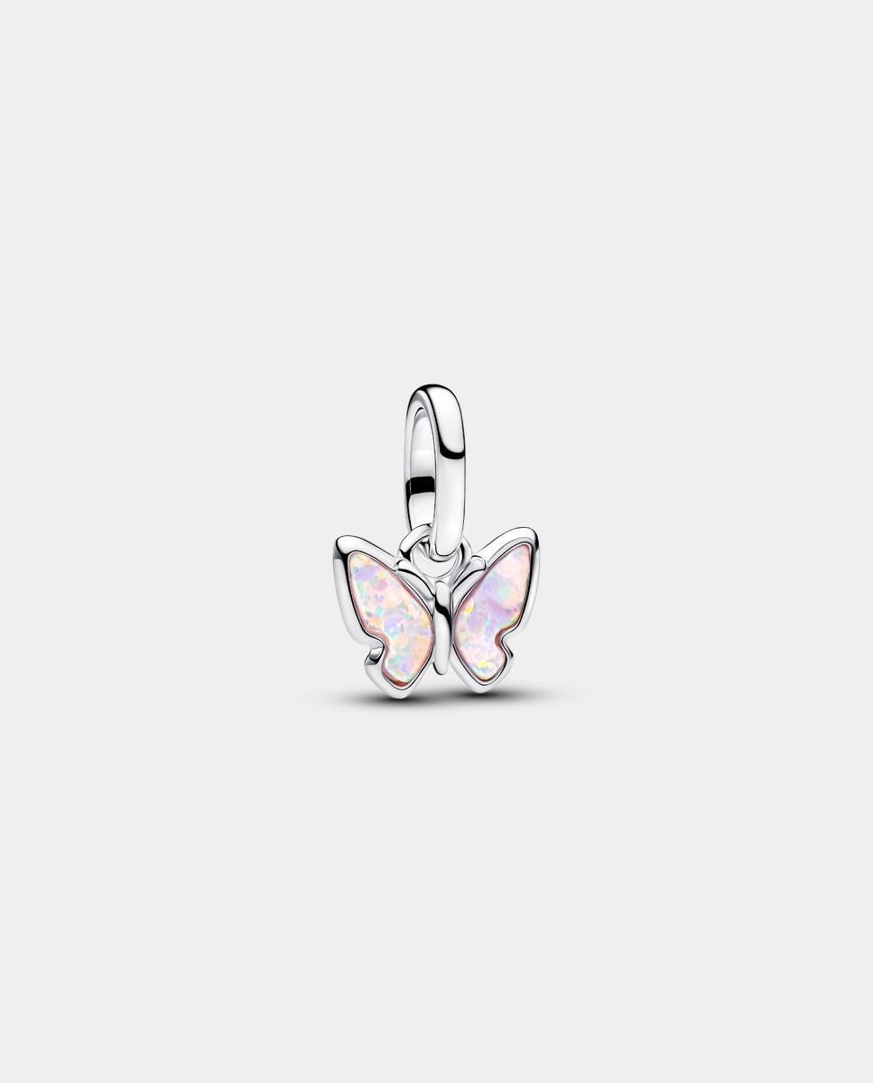 Charm mini colgante mariposa - PANDORA - Rosa Rosa-1
