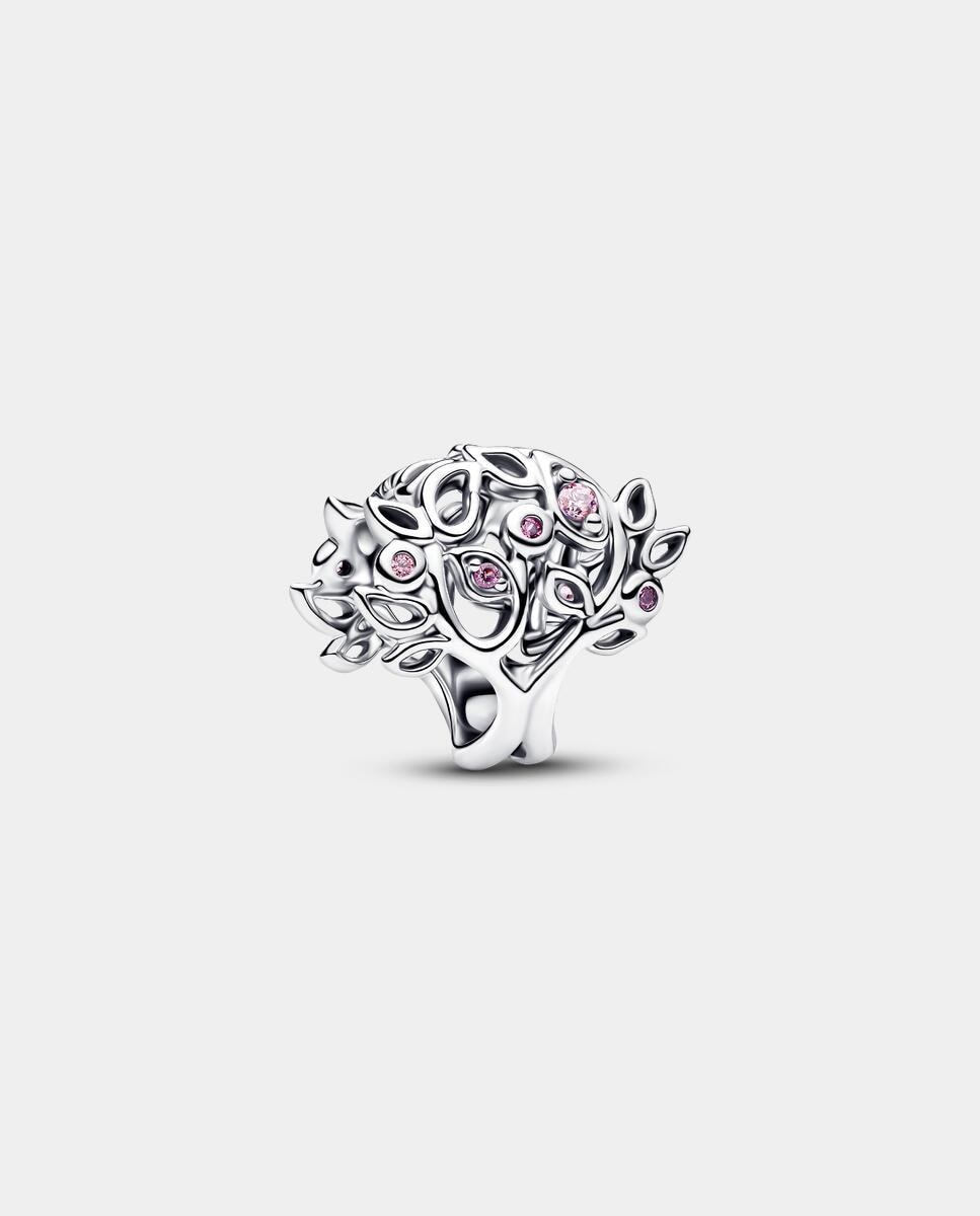 Imagen 0 de Charm árbol de la familia en filigrana Rosa