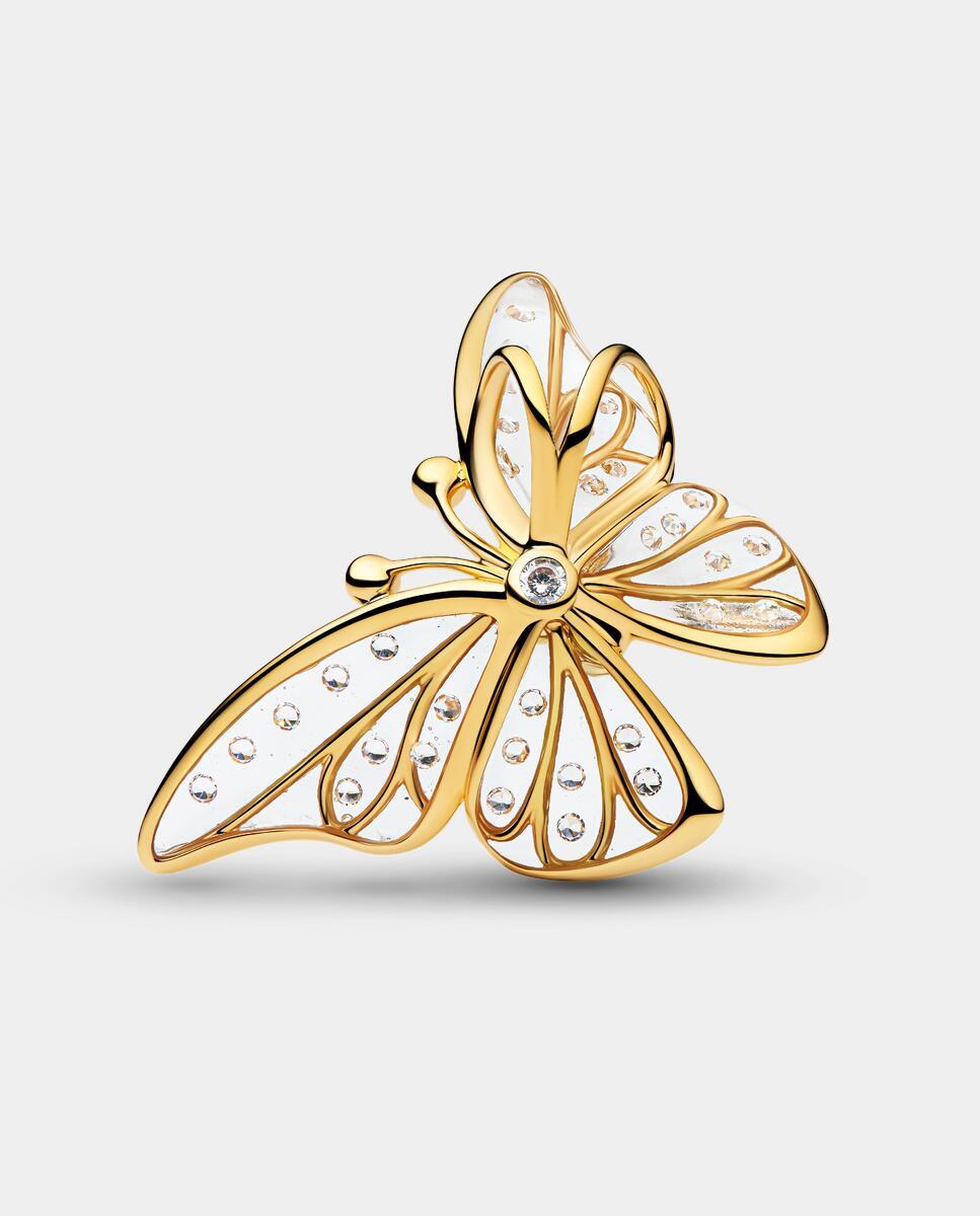 Charm mariposa grande en filigrana - PANDORA - Blanco Blanco-2