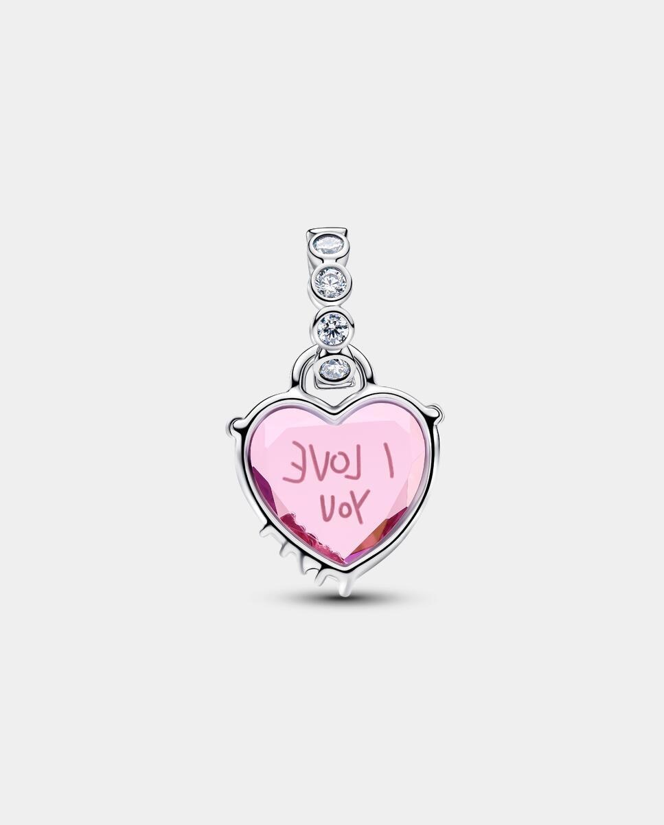 Charm colgante i love you mom - PANDORA - Rosa Rosa-2