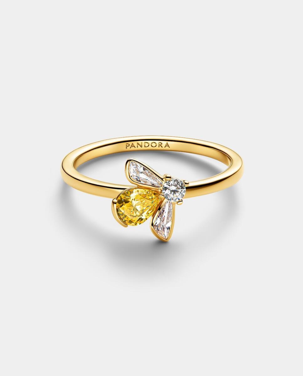 Anillo abeja miel - PANDORA - Amarillo Amarillo-2