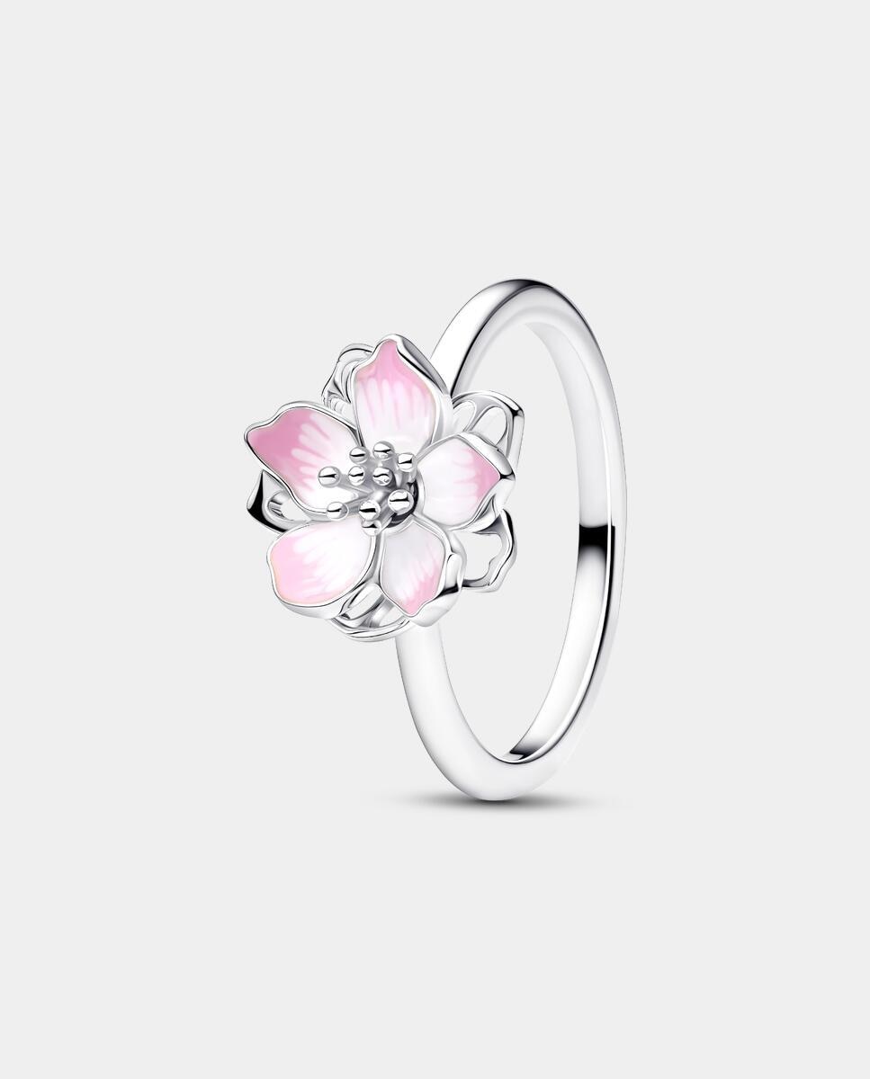 Anillo flor de cerezo - PANDORA - Rosa Rosa-1