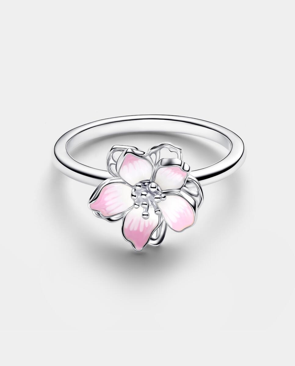 Anillo flor de cerezo - PANDORA - Rosa Rosa-2