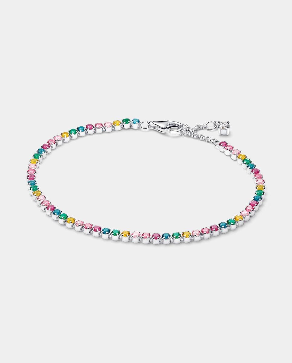 Pulsera tennis arcoíris - PANDORA - Multicolor Multicolor-1