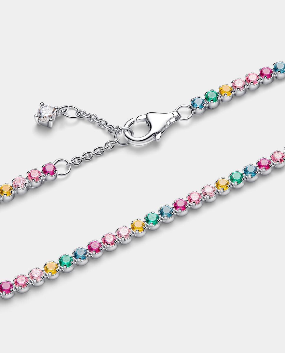 Pulsera tennis arcoíris - PANDORA - Multicolor Multicolor-2