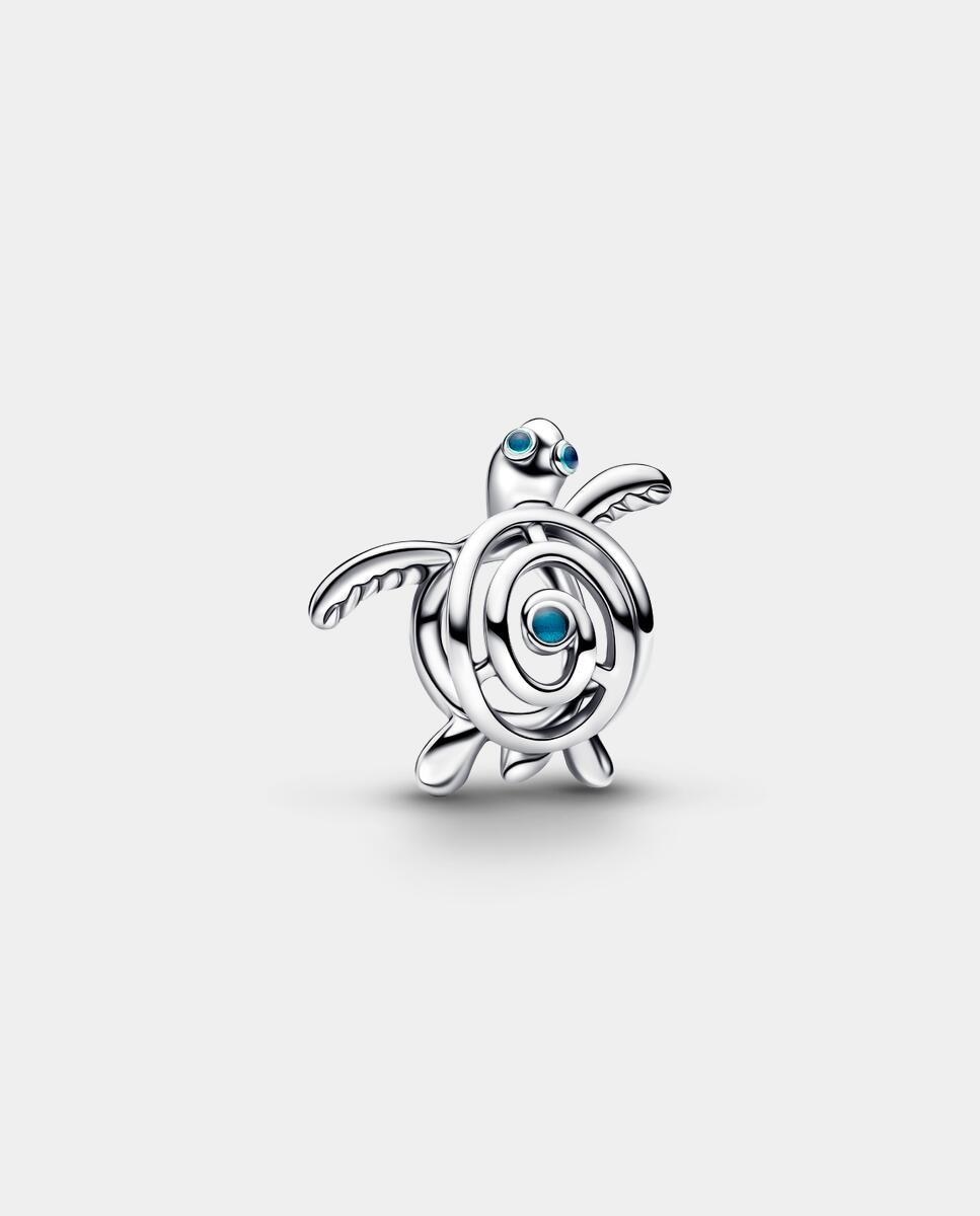 Charm tortuga marina en filigrana - PANDORA - Turquesa Turquesa-1