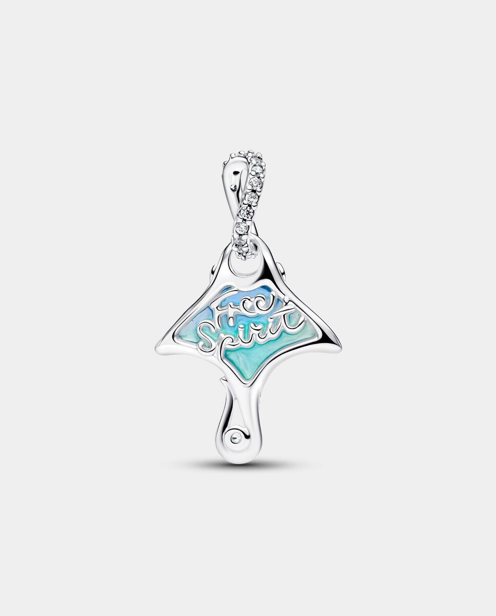 Charm colgante manta raya - PANDORA - Azul Azul-2