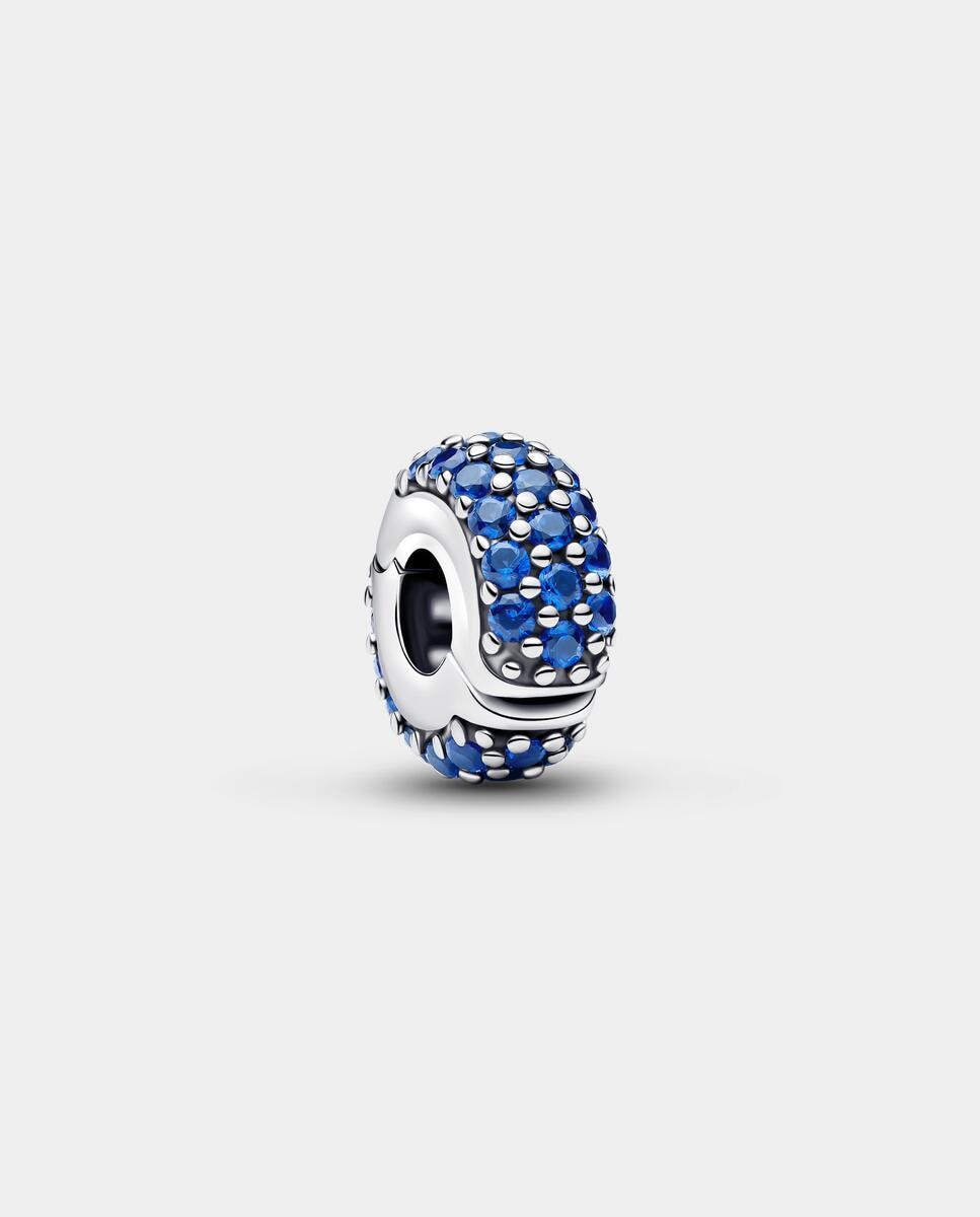 Charm de clip gemas azul real - PANDORA - Azul Azul-1