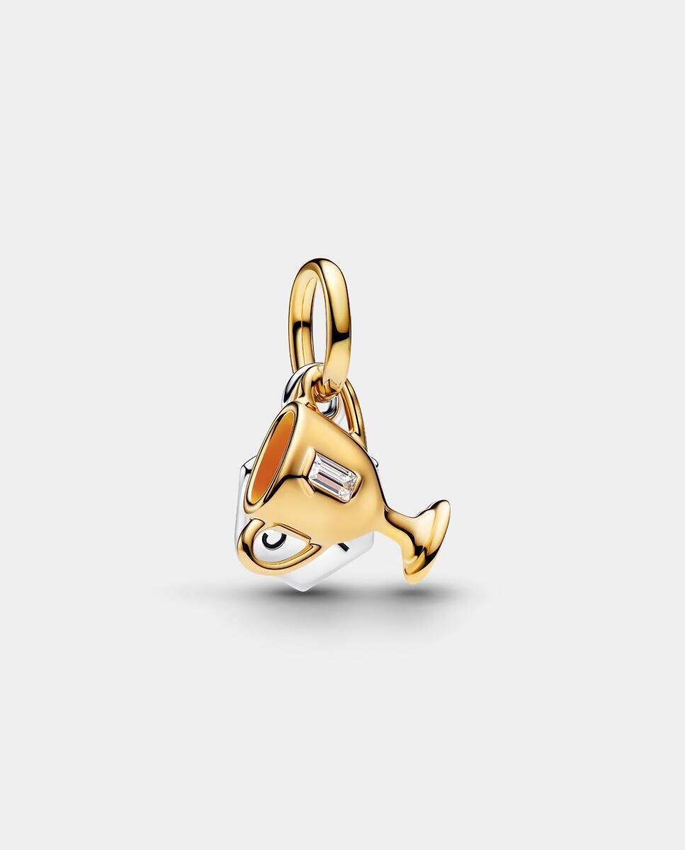 Imagen 0 de Charm colgante doble grabable trofeo Blanco