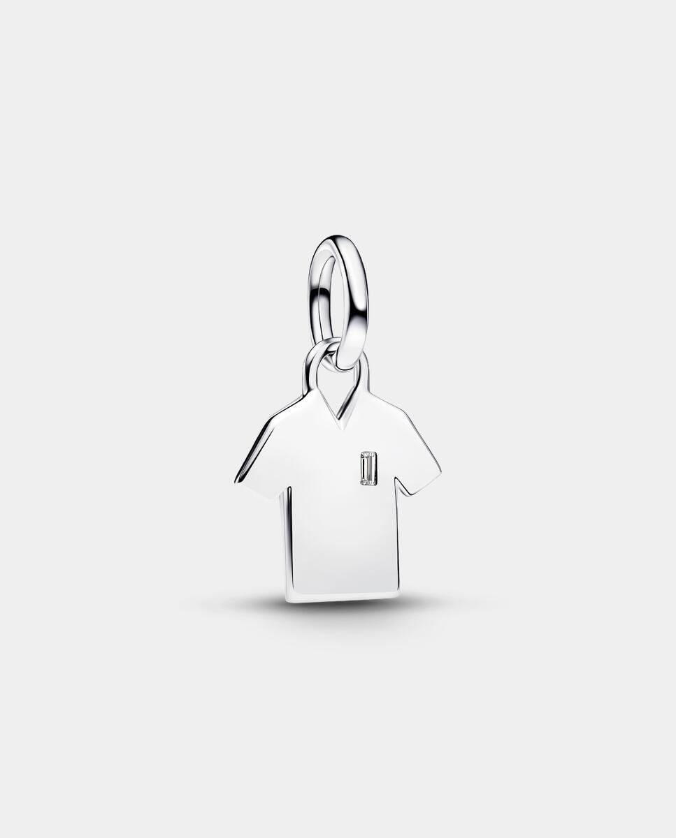 Imagen 0 de Charm colgante grabable camiseta fútbol Blanco