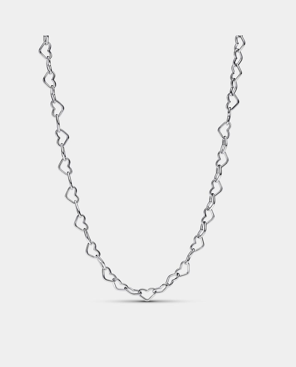 Collar corazones unidos - PANDORA - Plata Plata-1