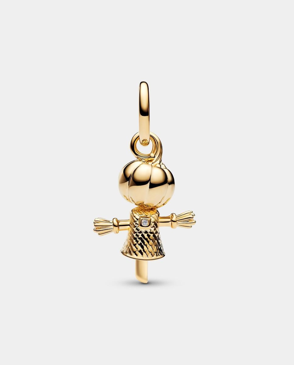 Charm colgante calabaza espantapájaros - PANDORA - Blanco Blanco-2
