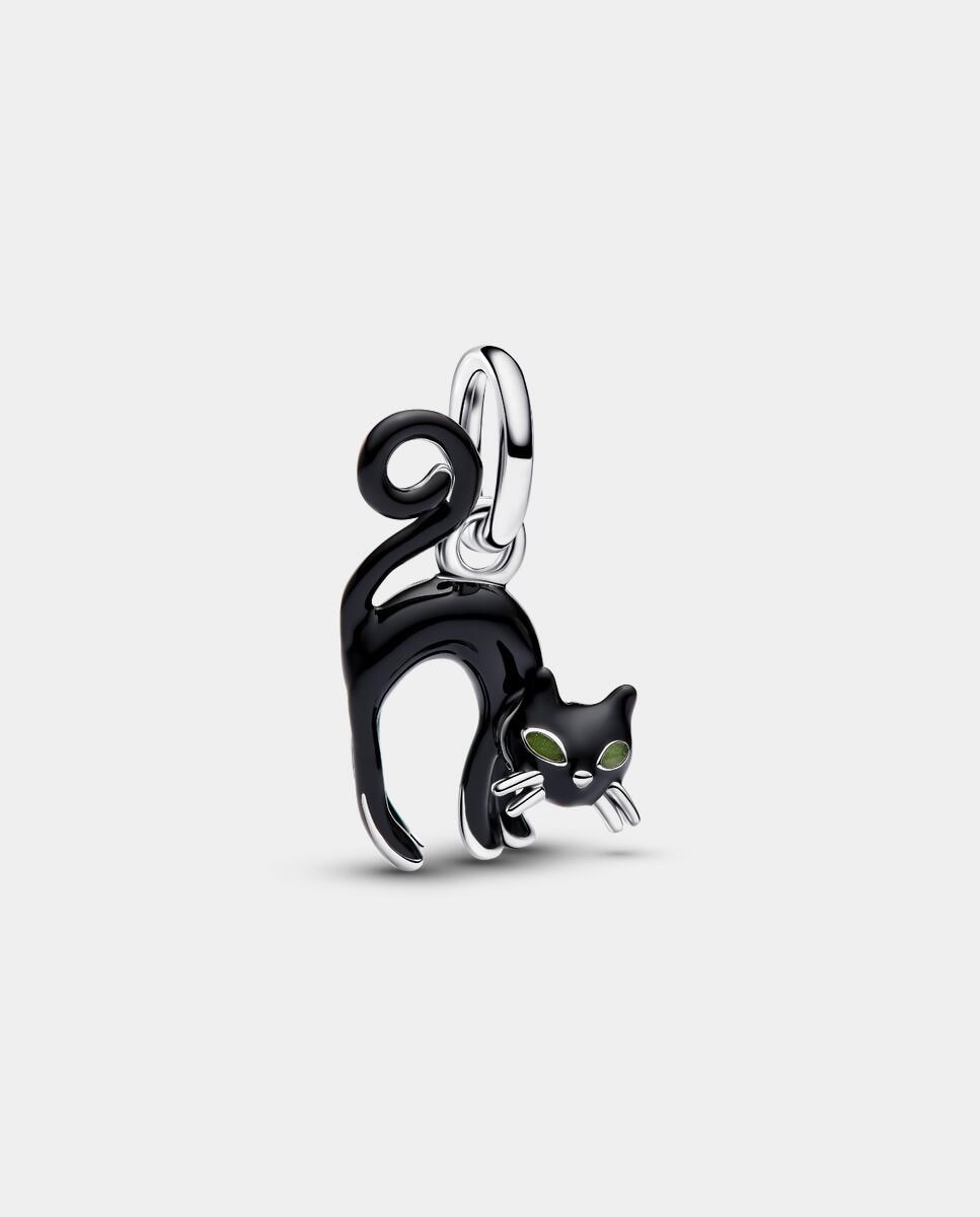 Imagen 0 de Charm colgante gato negro Negro