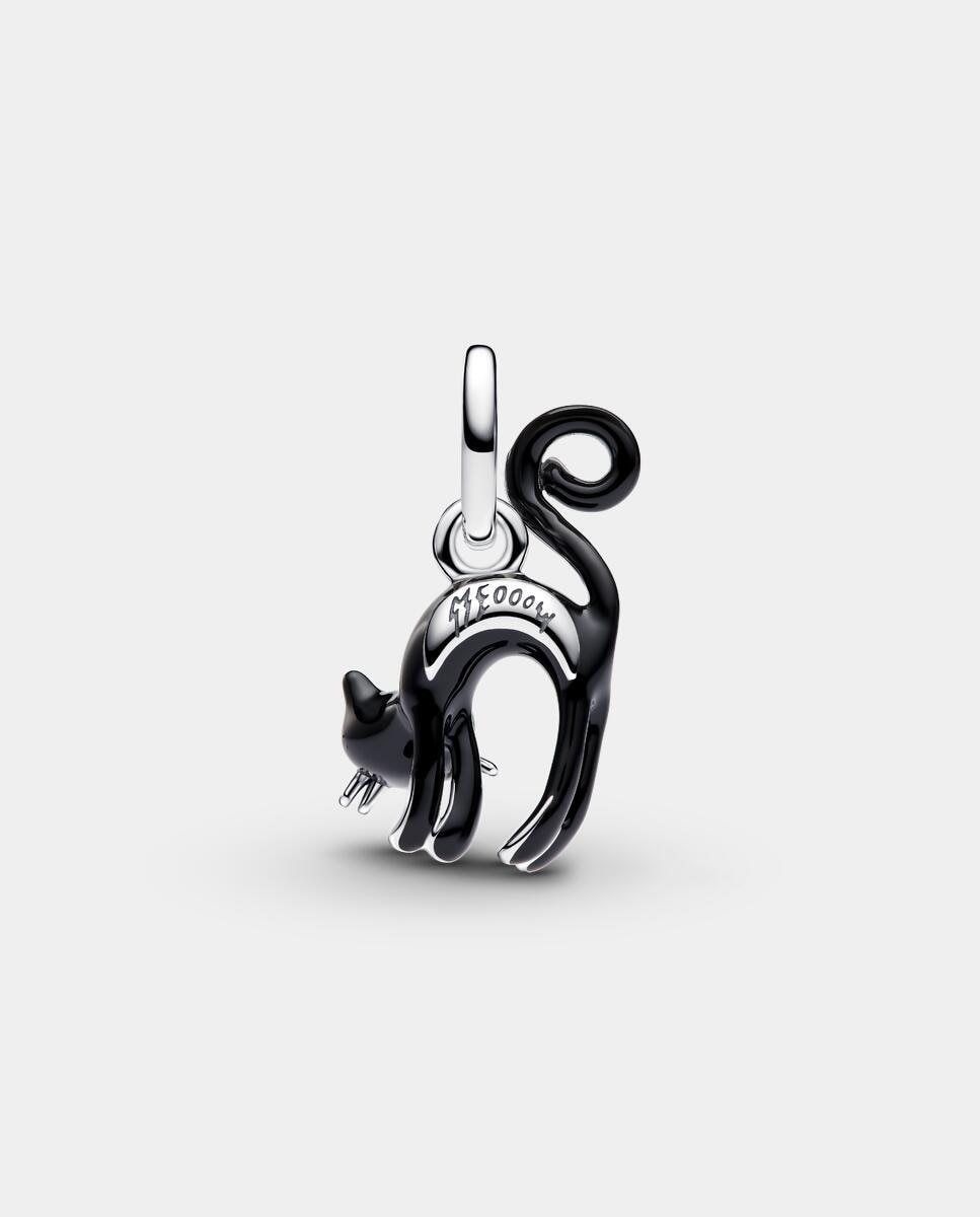 Charm colgante gato - PANDORA - Negro Negro-2