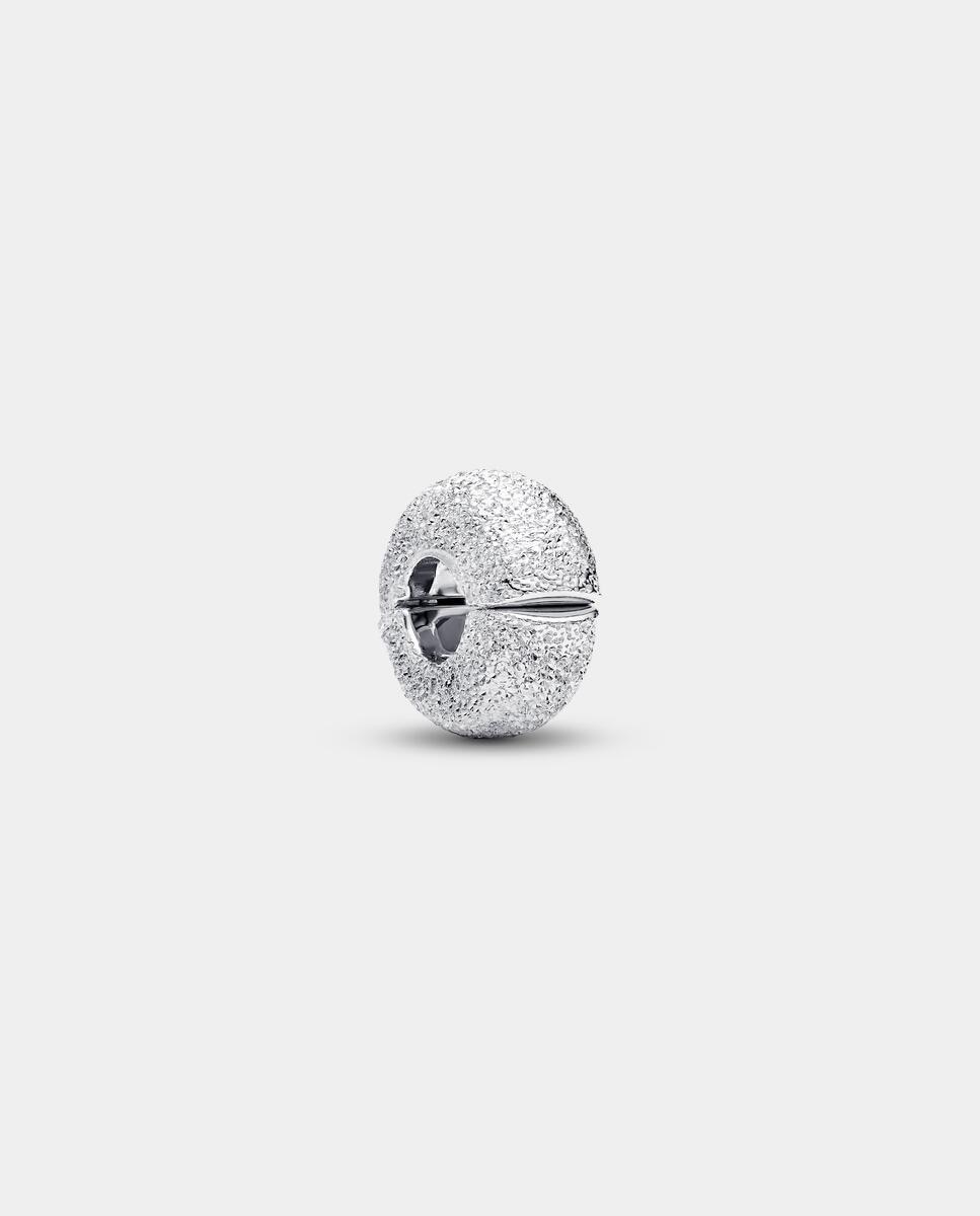 Charm mini clip textura - PANDORA - Plata Plata-1
