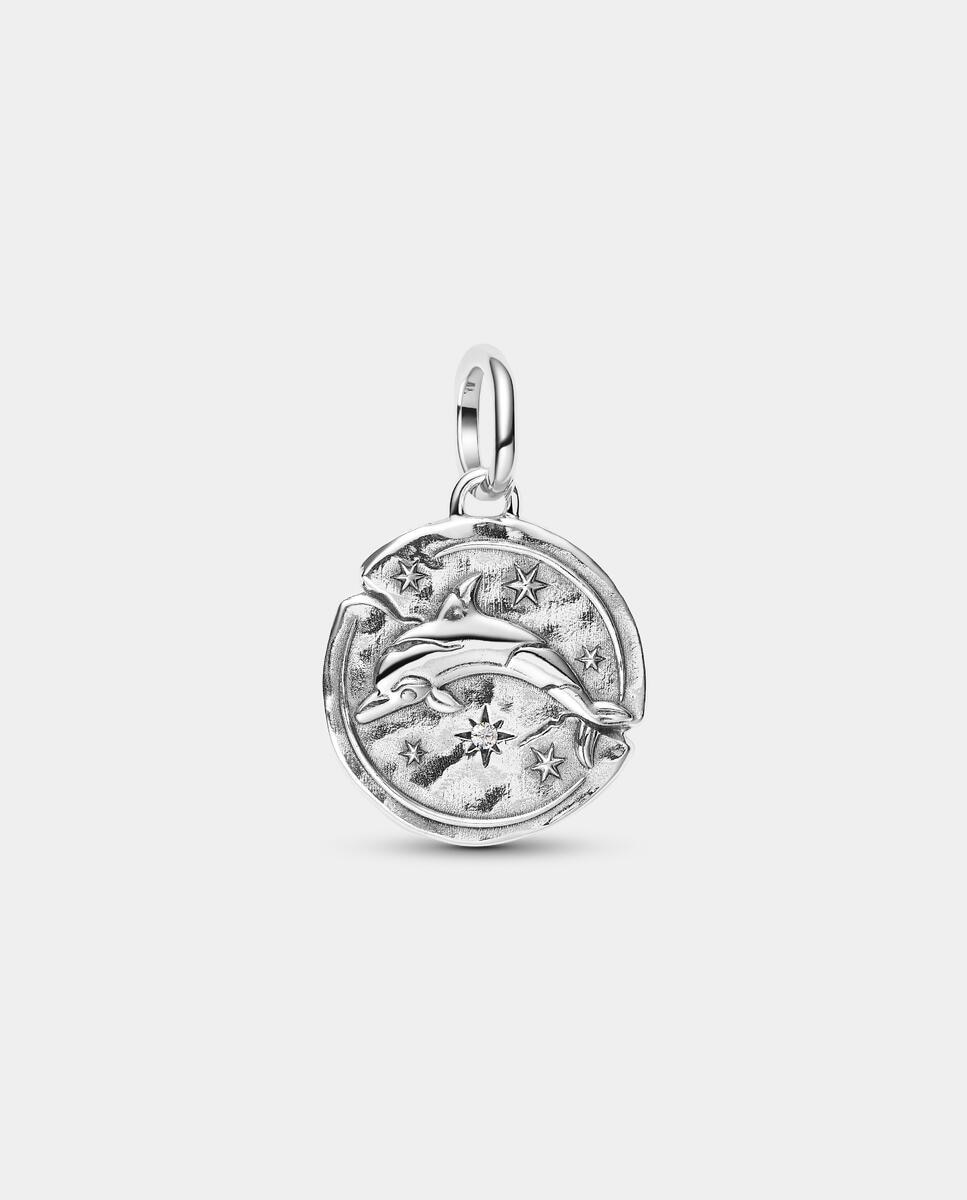 Imagen 0 de Charm medallón delfín Blanco
