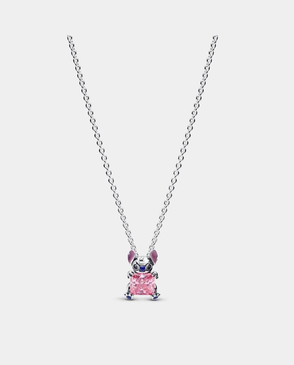 Collar rosa stitch de disney - PANDORA - Rosa Rosa-1