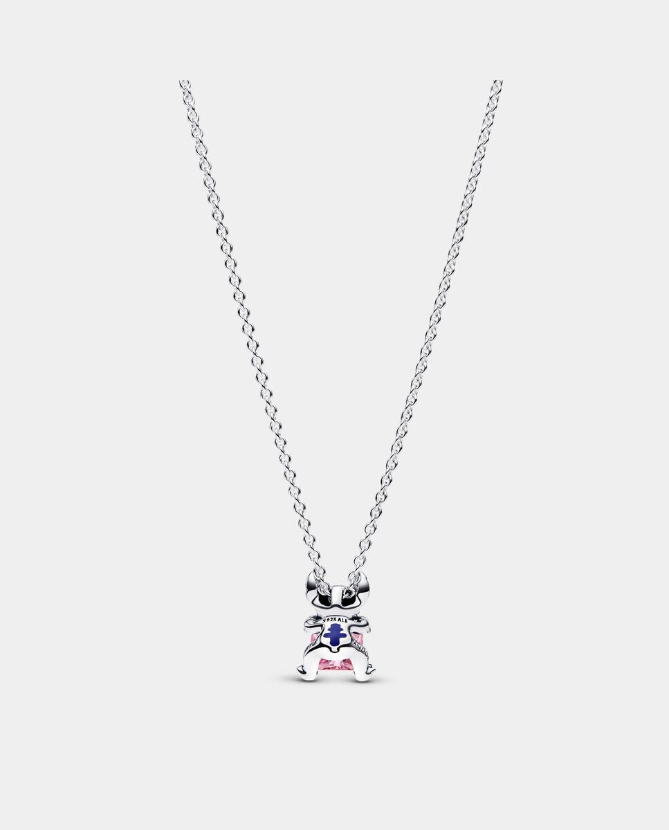 Collar rosa stitch de disney - PANDORA - Rosa Rosa-2