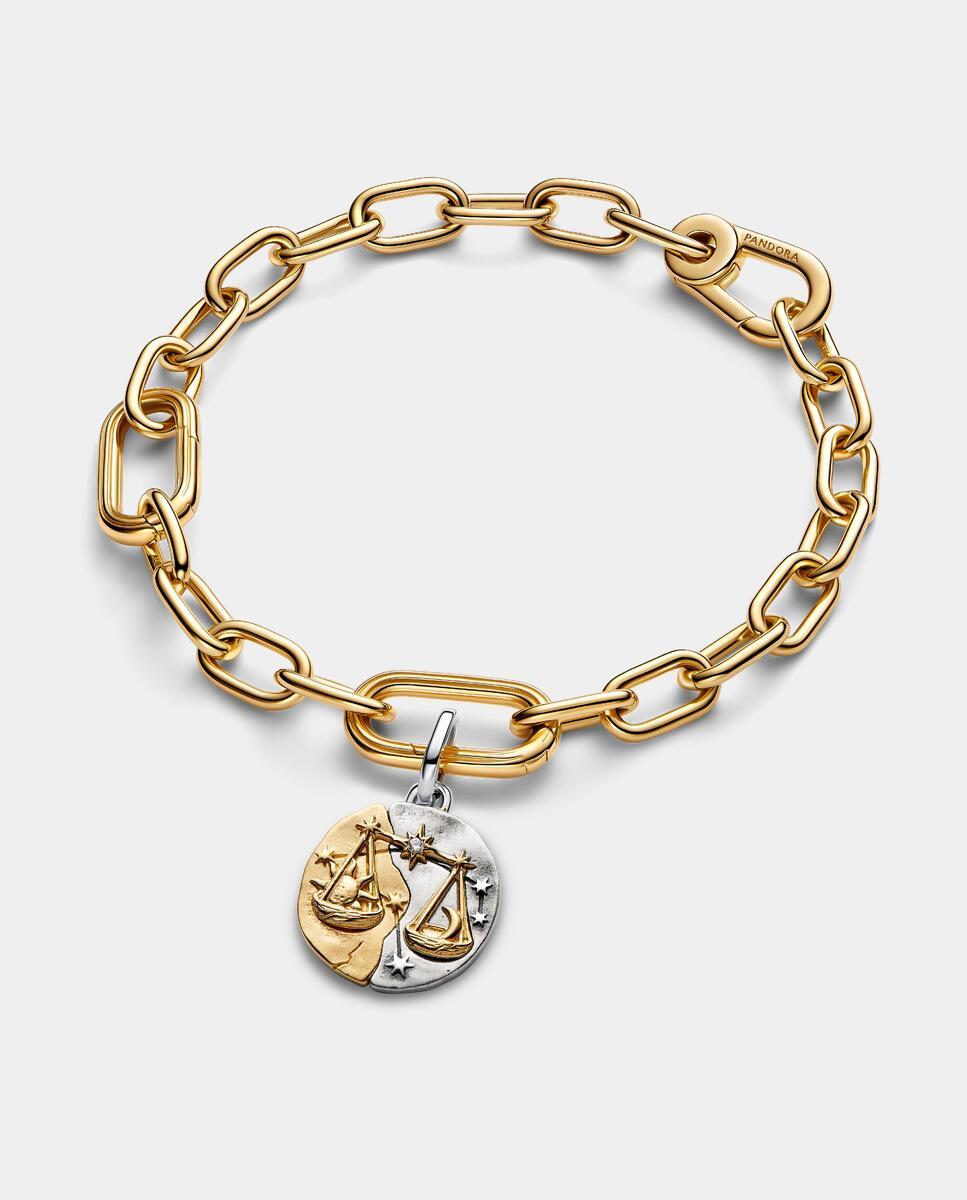 Charm medallón zodiaco libra - PANDORA - Blanco Blanco-2