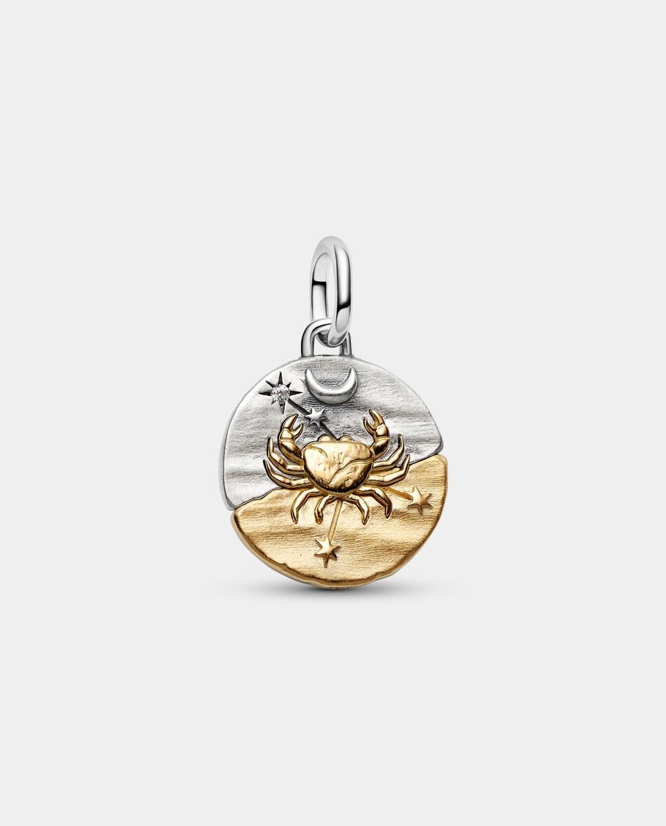 Imagen 1 de Charm medallón zodiaco cáncer Blanco