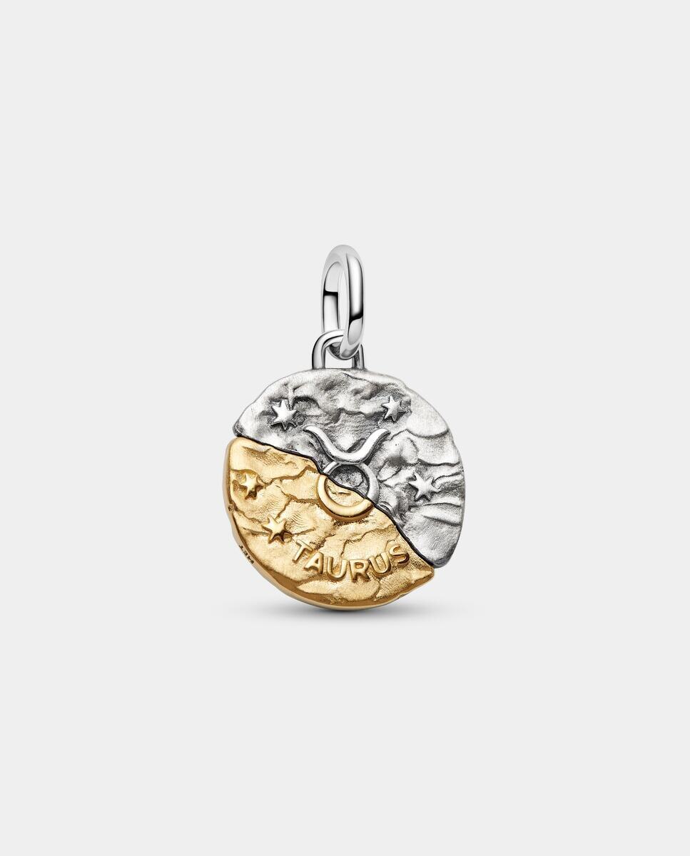 Charm medallón zodiaco tauro - PANDORA - Blanco Blanco-1