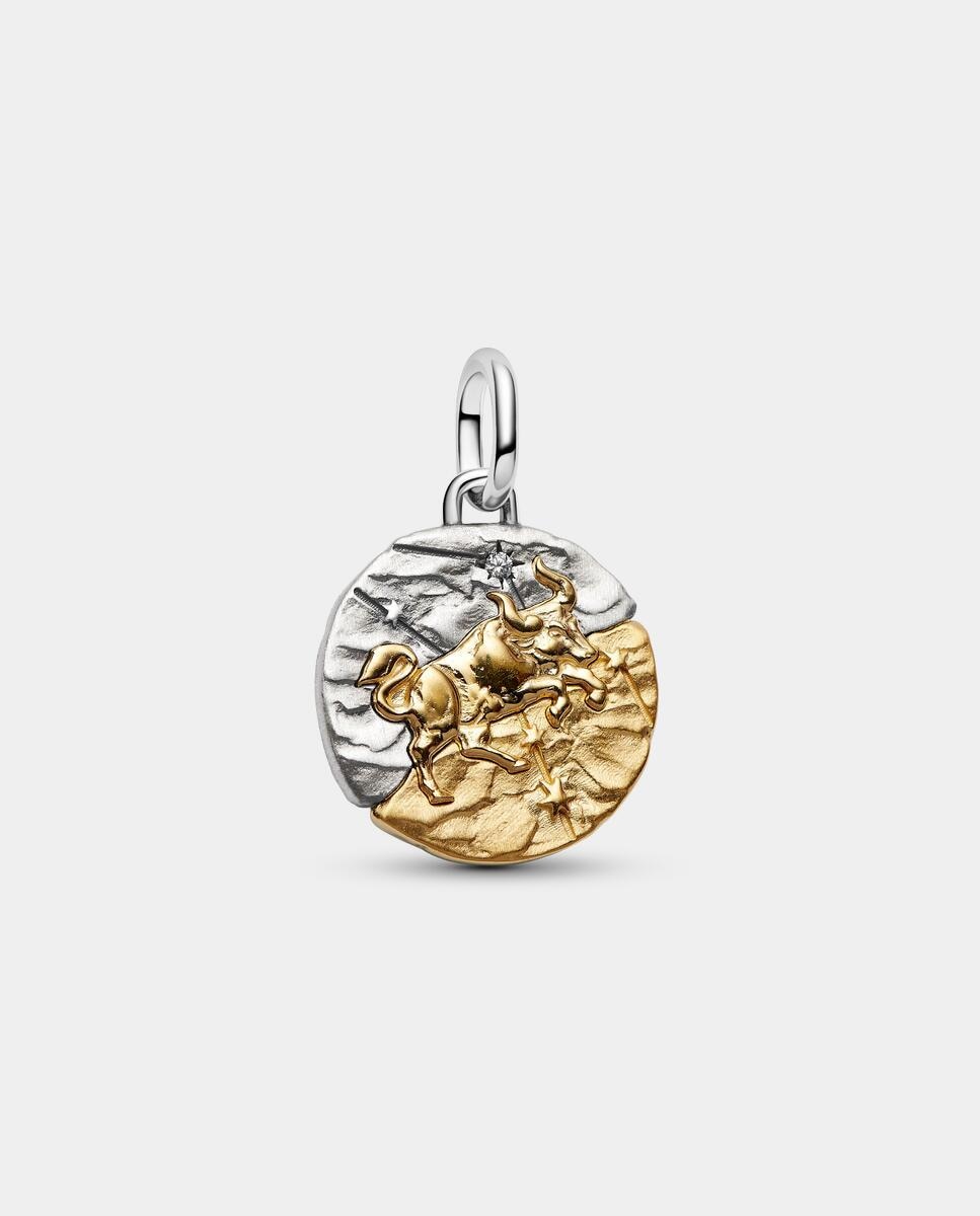 Charm medallón zodiaco tauro - PANDORA - Blanco Blanco-2