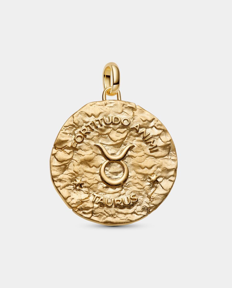Charm medallón xl zodiaco tauro - PANDORA - Blanco Blanco-1