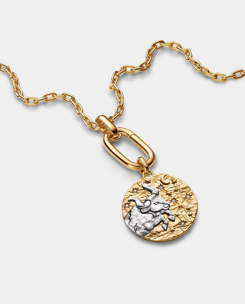 Charm medallón xl zodiaco tauro - PANDORA - Blanco Blanco-2