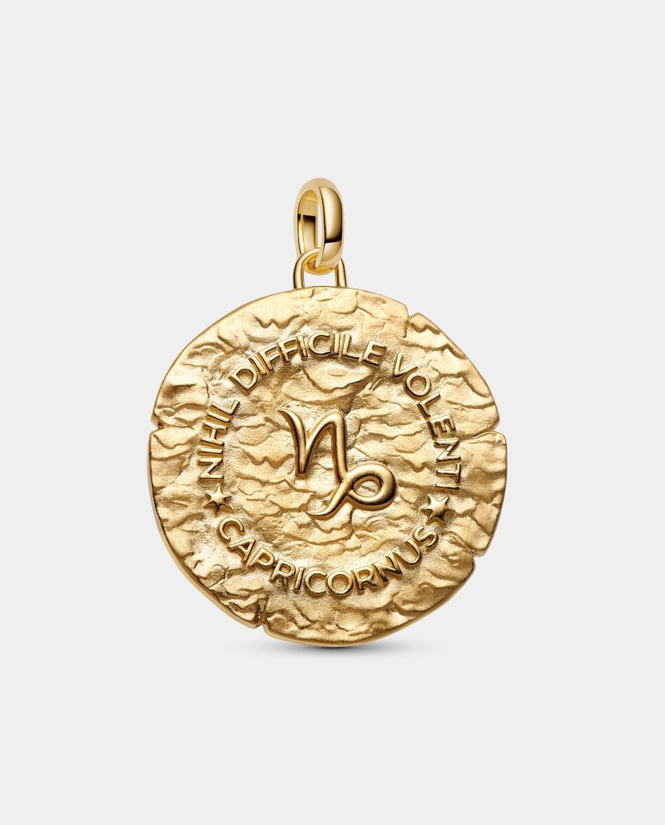 Charm medallón xl zodiaco capricornio - PANDORA - Blanco Blanco-1
