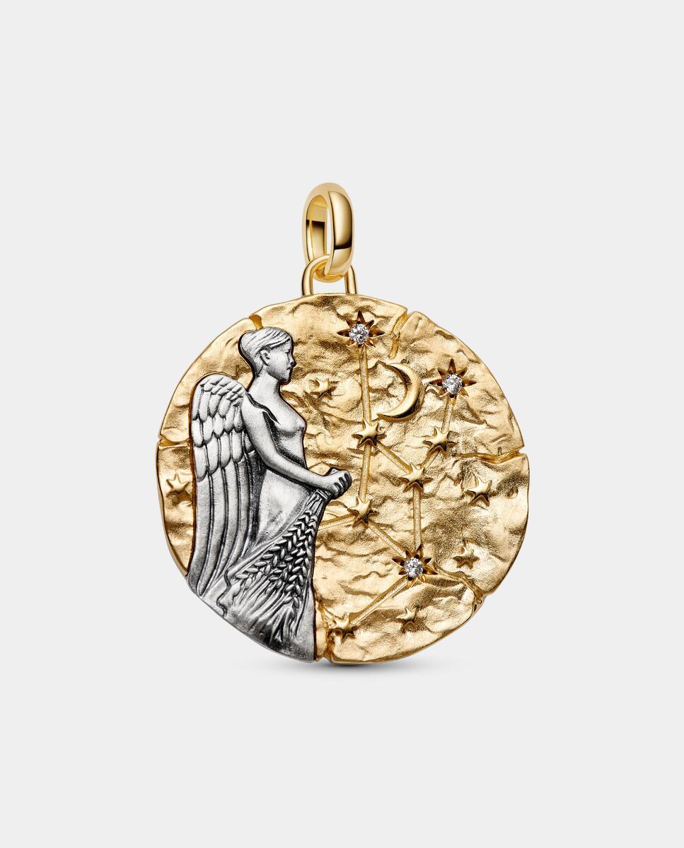 Charm medallón xl zodiaco virgo - PANDORA - Blanco Blanco-2