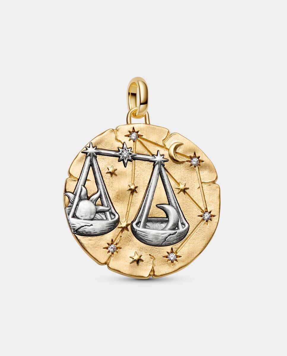 Charm medallón xl zodiaco libra - PANDORA - Blanco Blanco-2