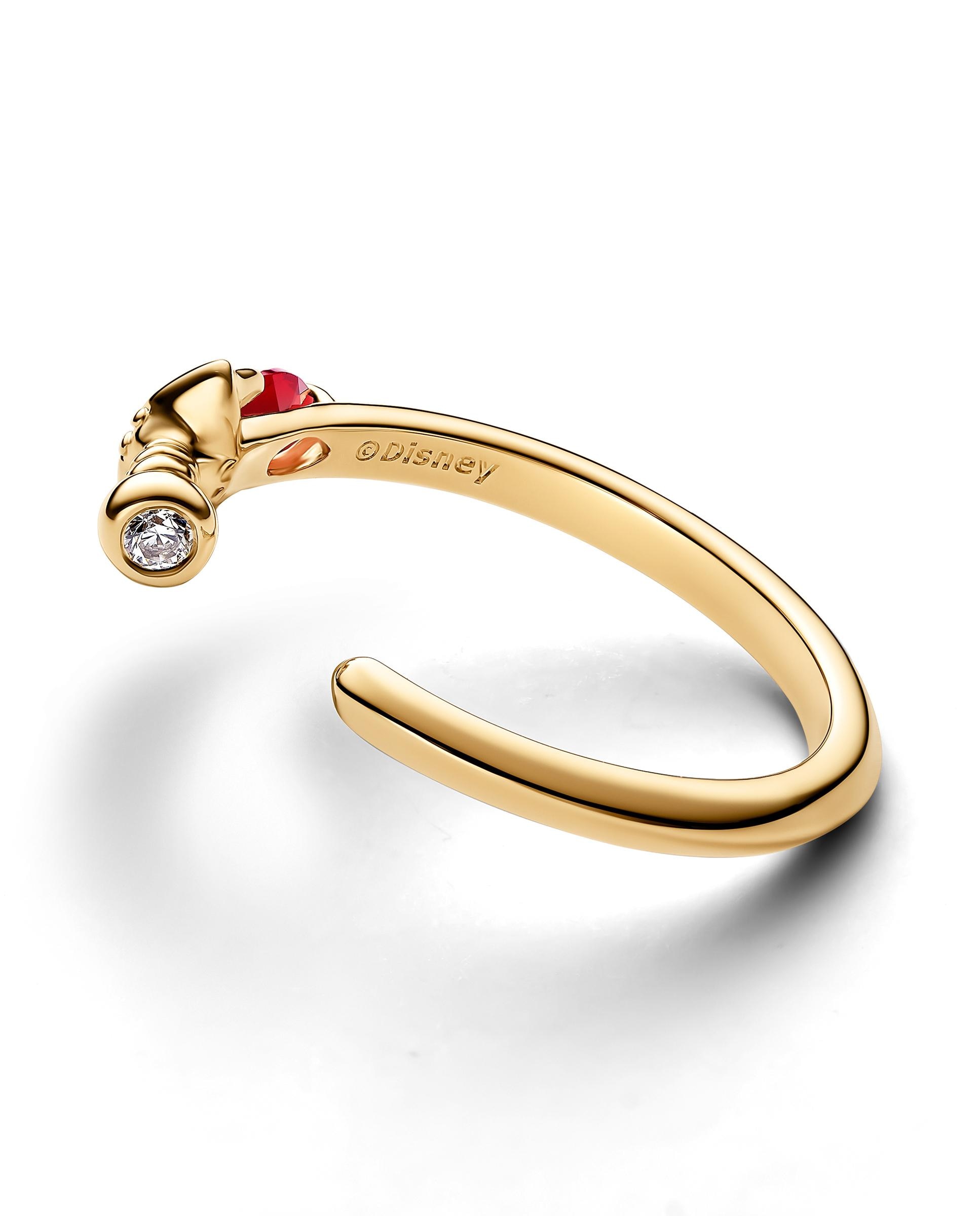 Imagen 2 de Anillo abierto espada de mulán de disney - PANDORA - Rojo Rojo