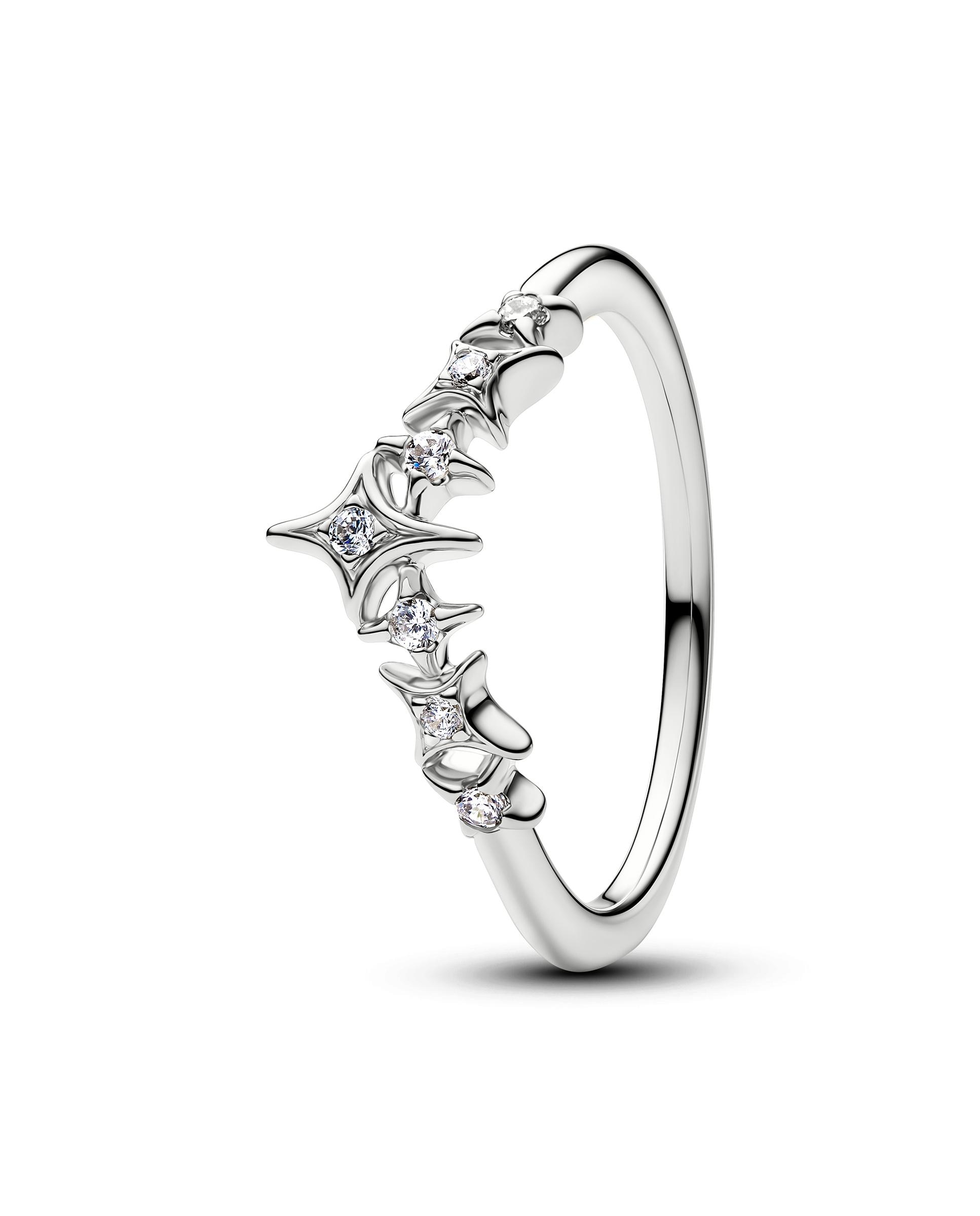 Imagen 1 de Anillo tiara estrellas - PANDORA - Blanco Blanco