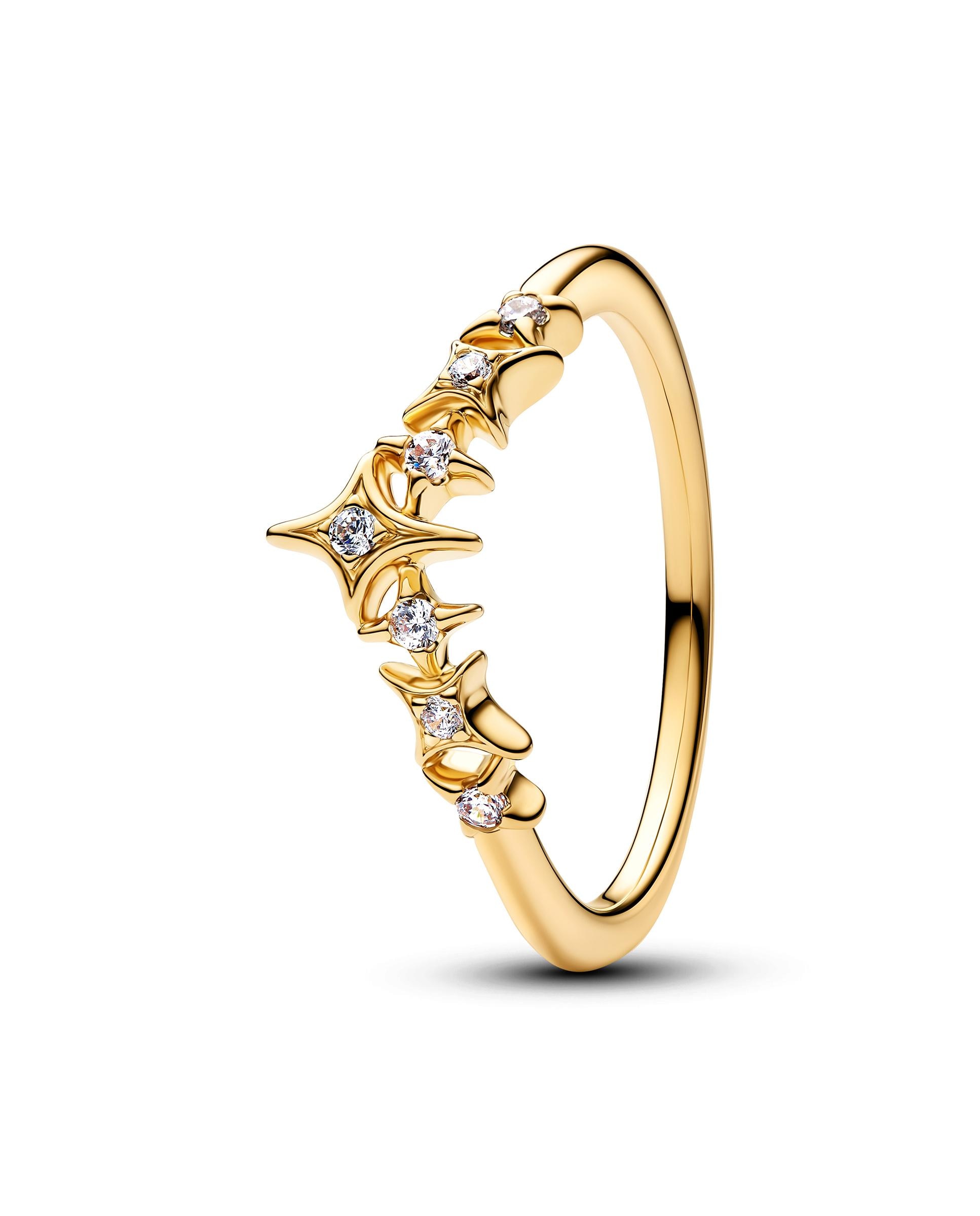 Imagen 1 de Anillo tiara estrellas - PANDORA - Blanco Blanco