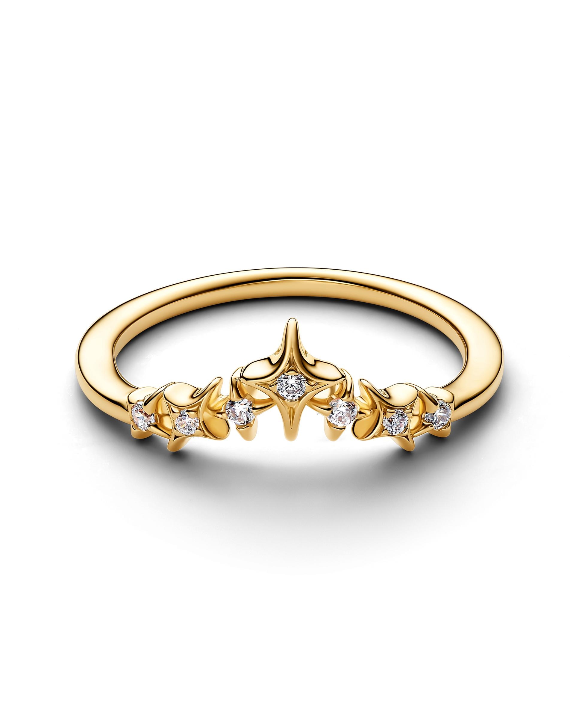 Imagen 2 de Anillo tiara estrellas - PANDORA - Blanco Blanco