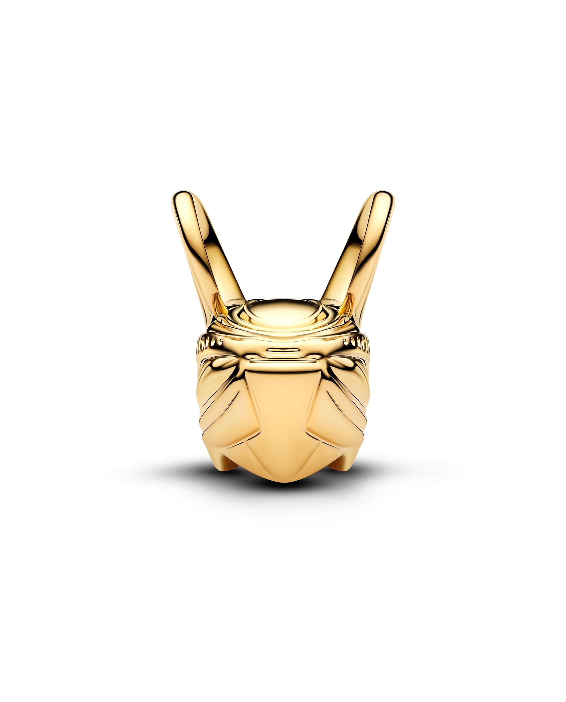 Charm casco de loki marvel de disney - PANDORA - Verde Verde-2