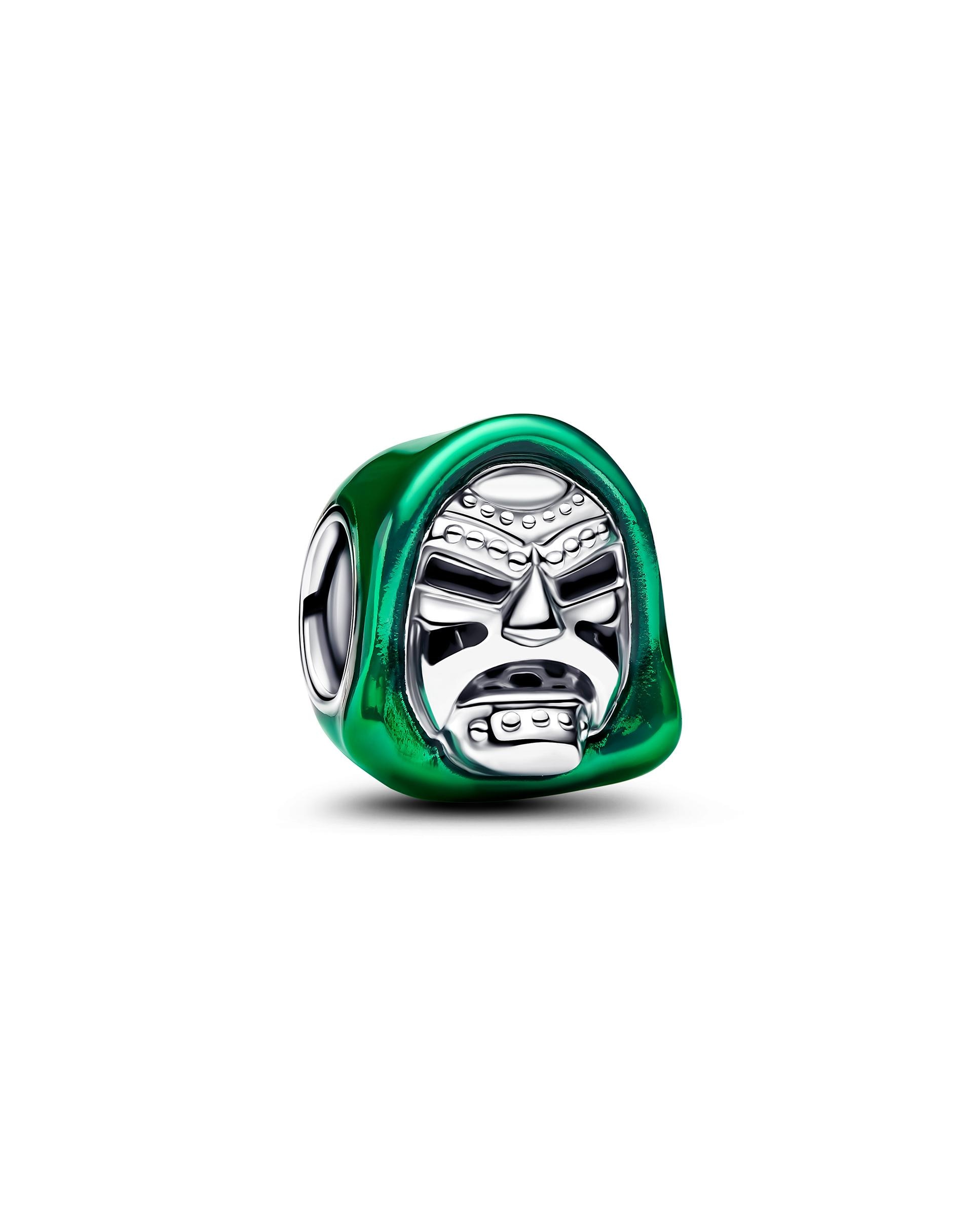 Charm máscara doctor muerte marvel de disney - PANDORA - Verde Verde-1