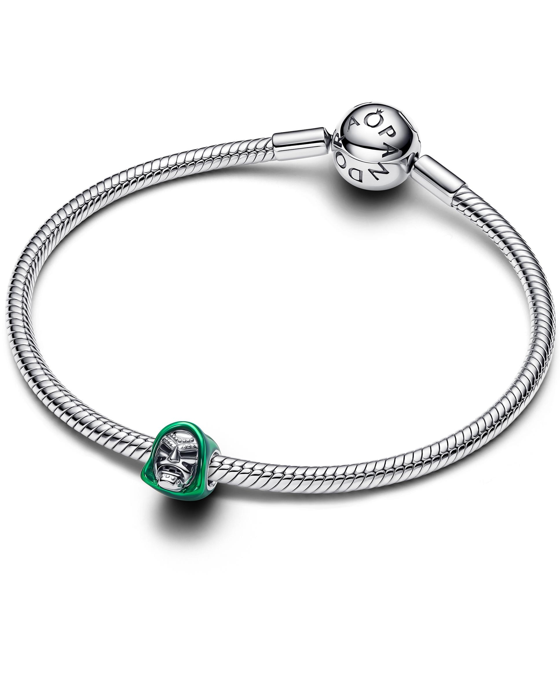 Charm máscara doctor muerte marvel de disney - PANDORA - Verde Verde-3