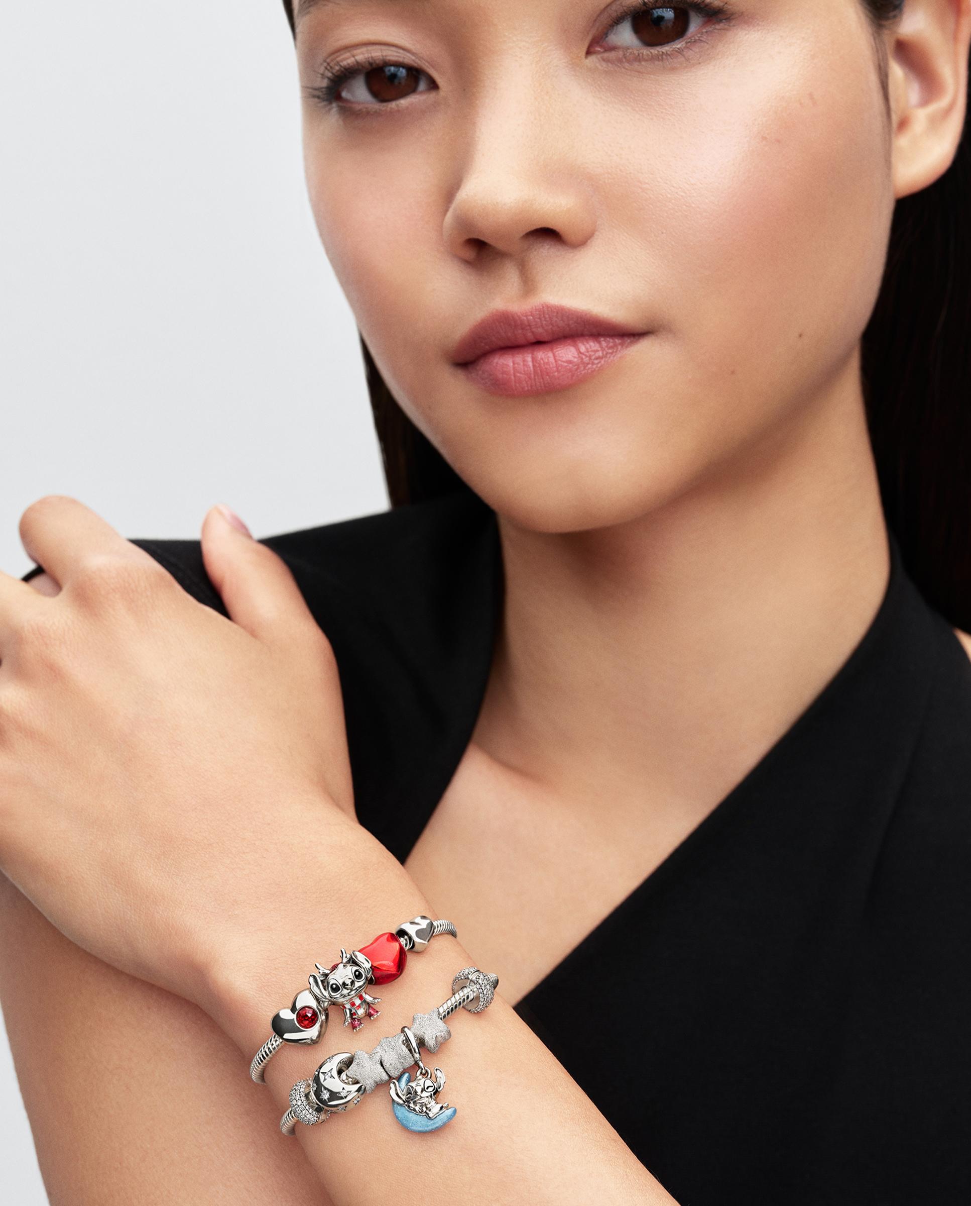 Charm reno stitch de disney - PANDORA - Marrón Marrón-5