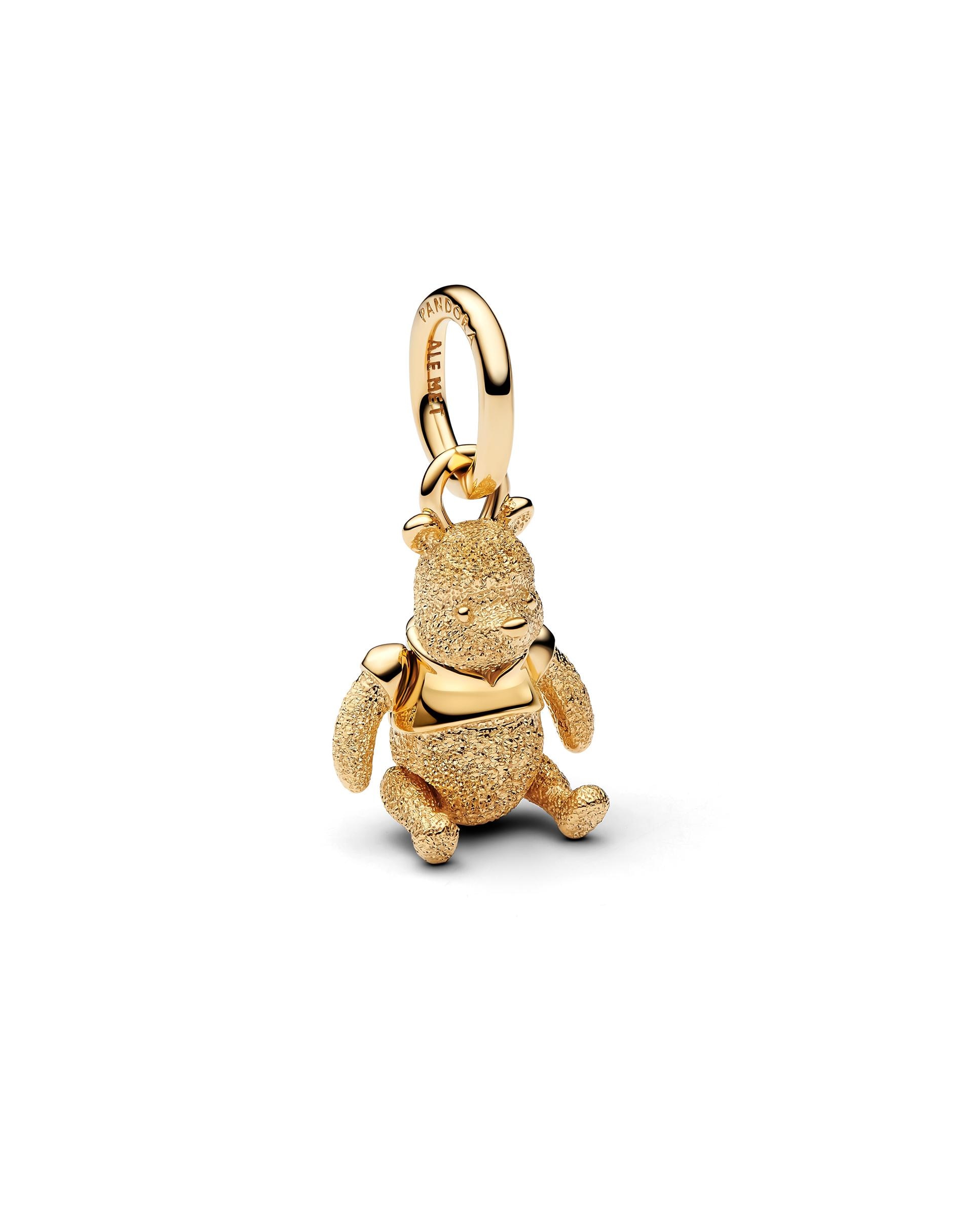 Charm colgante winnie the pooh de disney - PANDORA - Dorado Dorado-3