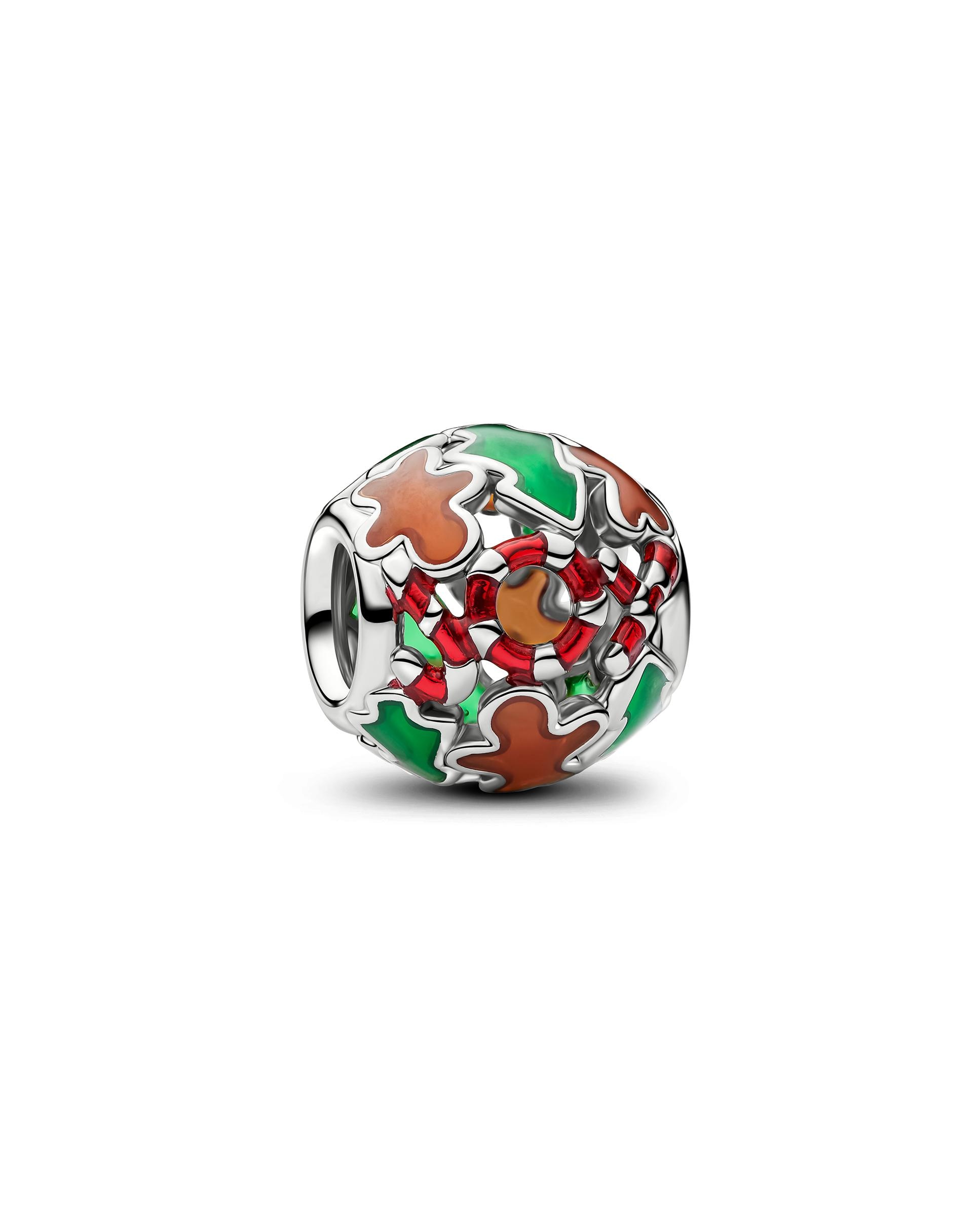 Imagen 1 de Charm alegría navideña en filigrana - PANDORA - Rojo Rojo