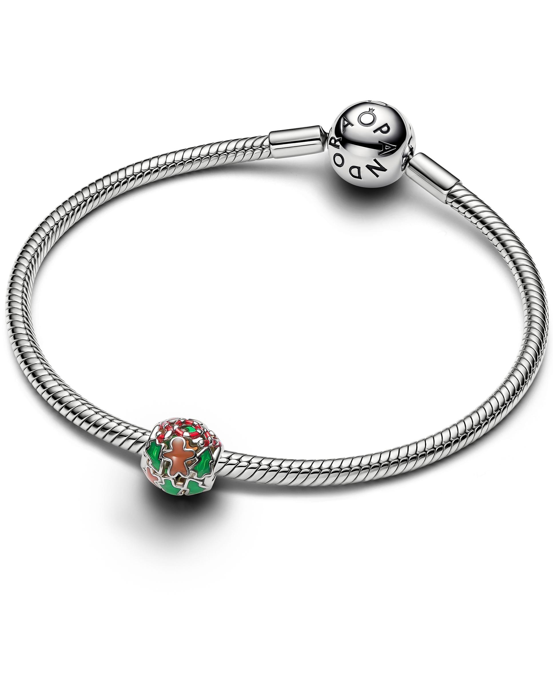 Imagen 2 de Charm alegría navideña en filigrana - PANDORA - Rojo Rojo