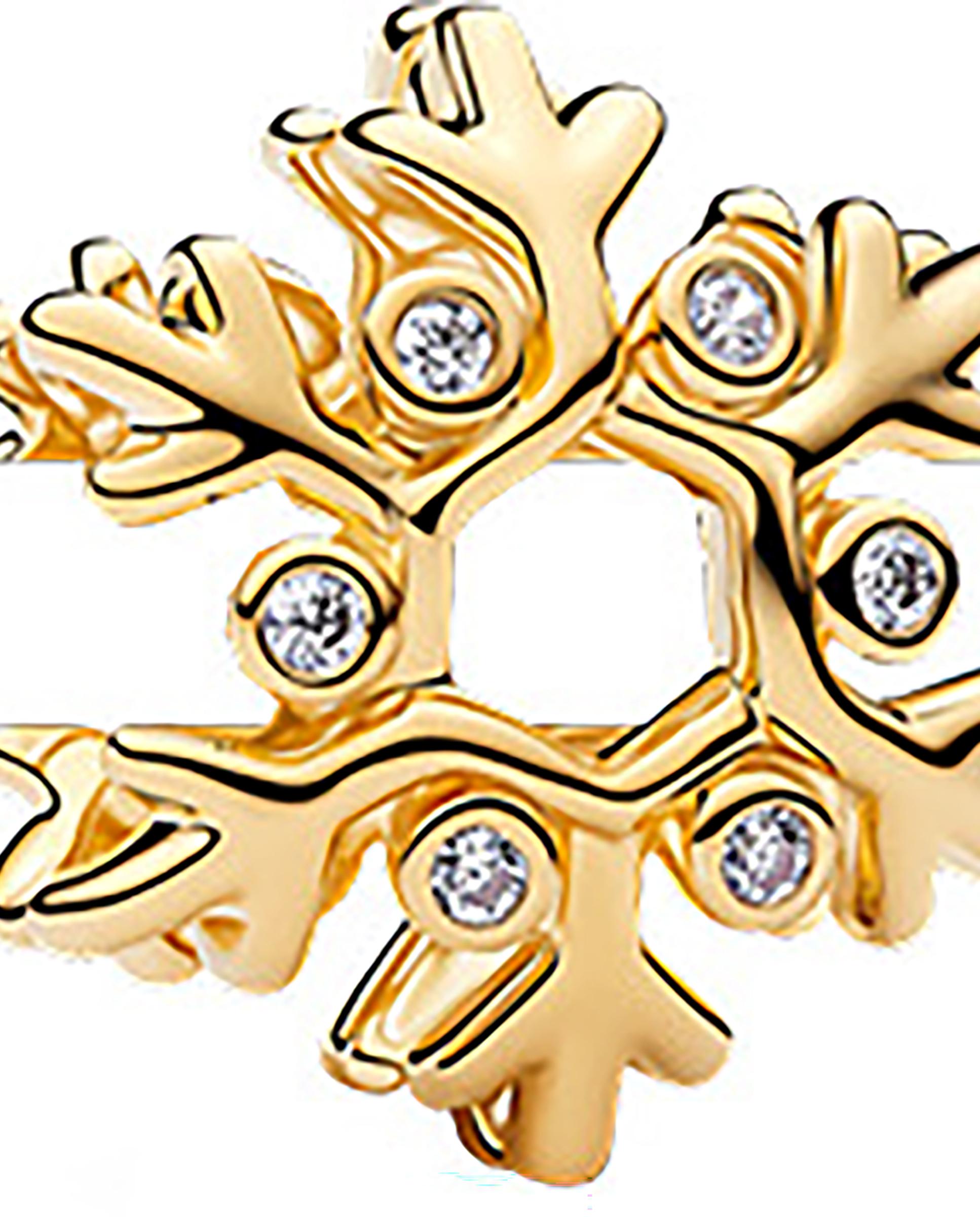 Imagen 4 de Charm copo de nieve - PANDORA - Blanco Blanco