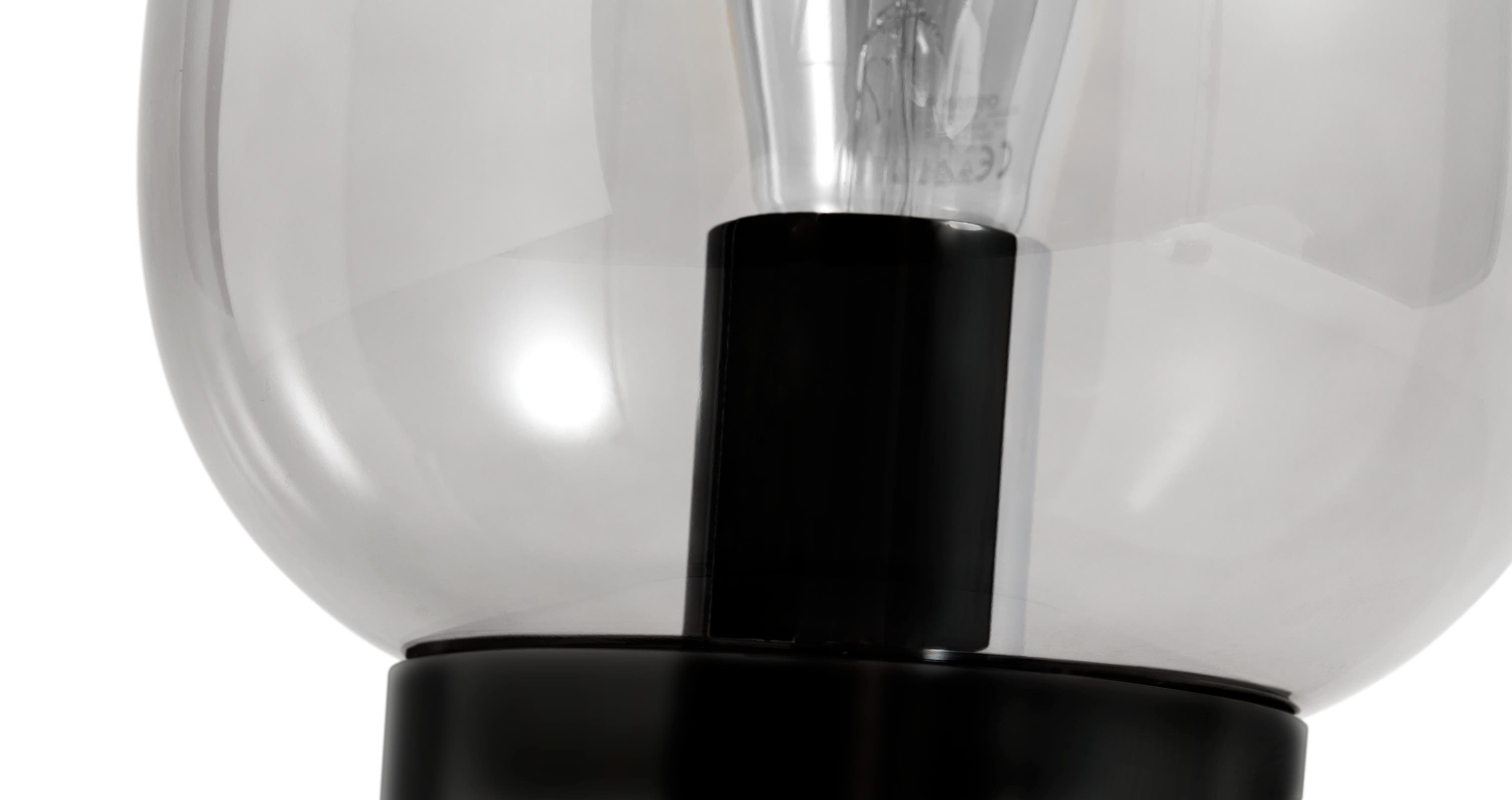 Imagen 2 de Lámpara de mesa Stockholm pequeña BoConcept - Marrón / Gris Marrón / Gris