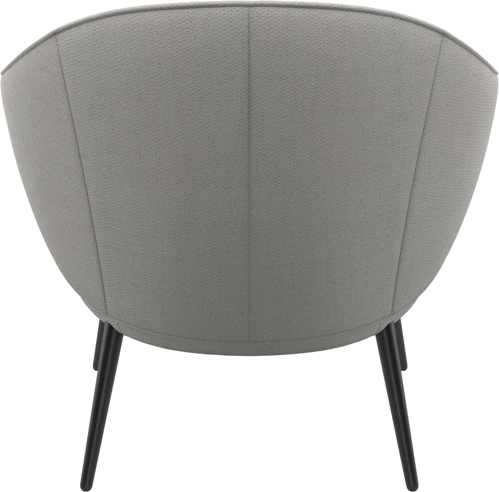 Imagen 3 de Butaca Charlotte tela Lazio buoclé BoConcept - Blanco Blanco