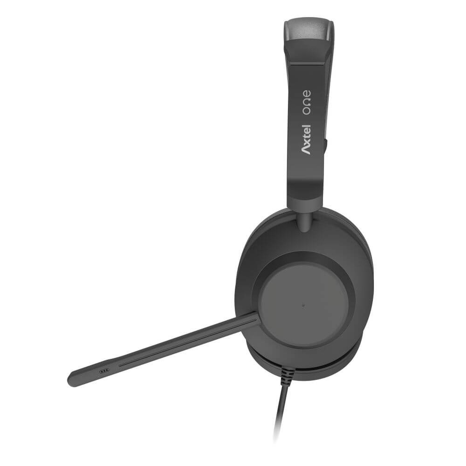 Auriculares con micrófono Axtel One UC mono USB-A - Negro Negro-4