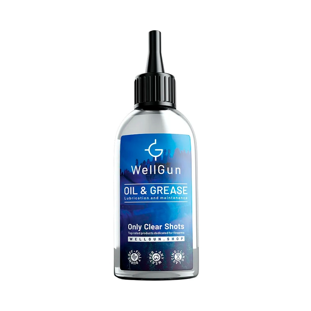 Imagen 0 de Aceite lubricante + grasa 75 ml. para armas WellGun Blanco