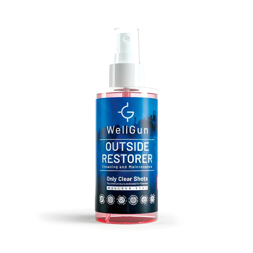 Imagen 0 de Restaurador externo de armas 150 ml WellGun Rojo